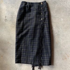 Anne Klein wool skirt